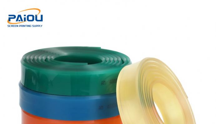 The introduction of squeegee rubber