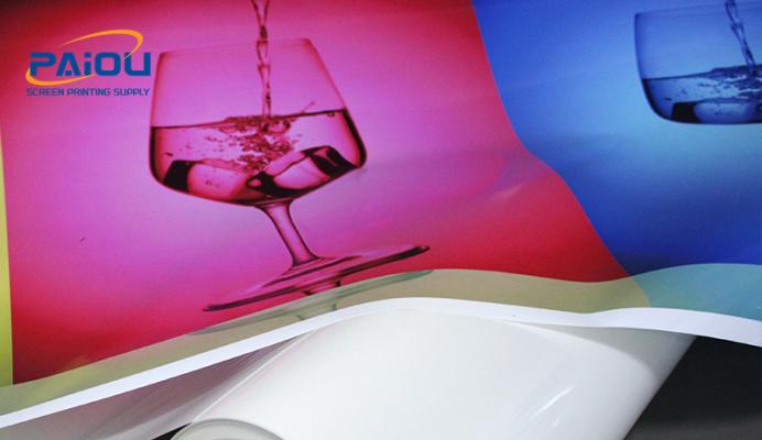 What are the commonly used materials for advertising printing?