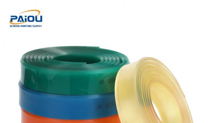 The squeegee application in PCB screen printing process